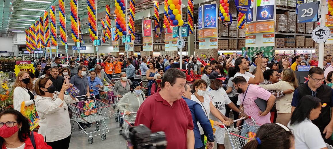 Foto 7 de 27 — Novidade: Veja fotos da inauguração do Assaí em Araraquara